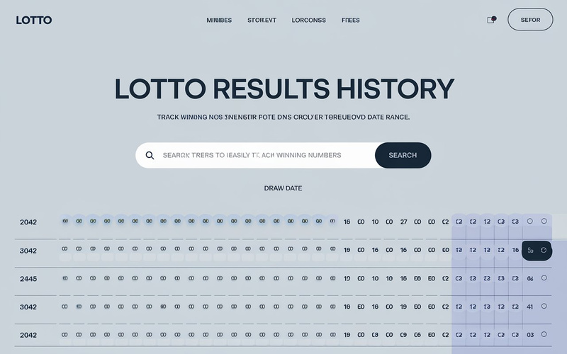 lotto results history featured